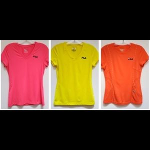 🏠  FILA Athletic Short Sleeve Tops Bundle Sizes XS